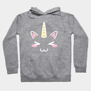 Kawaii Unicorn Face,women's tshirt,unicorn gift,unicorn birthday party, unicorn lover,pastel unicorn,kawaii gear,unicorn collector,cute face T-Shirt Hoodie